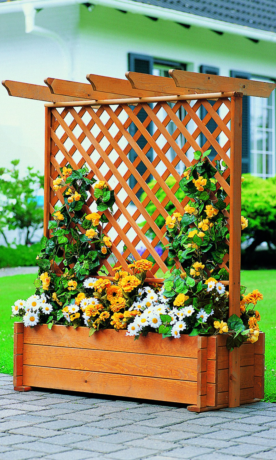 Цветочные клумбы своими руками фото