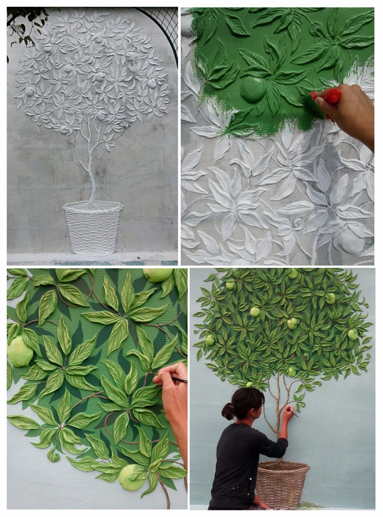 Декор для стен своими руками: 11 идей и мастер-класс от художника Леонида Кима