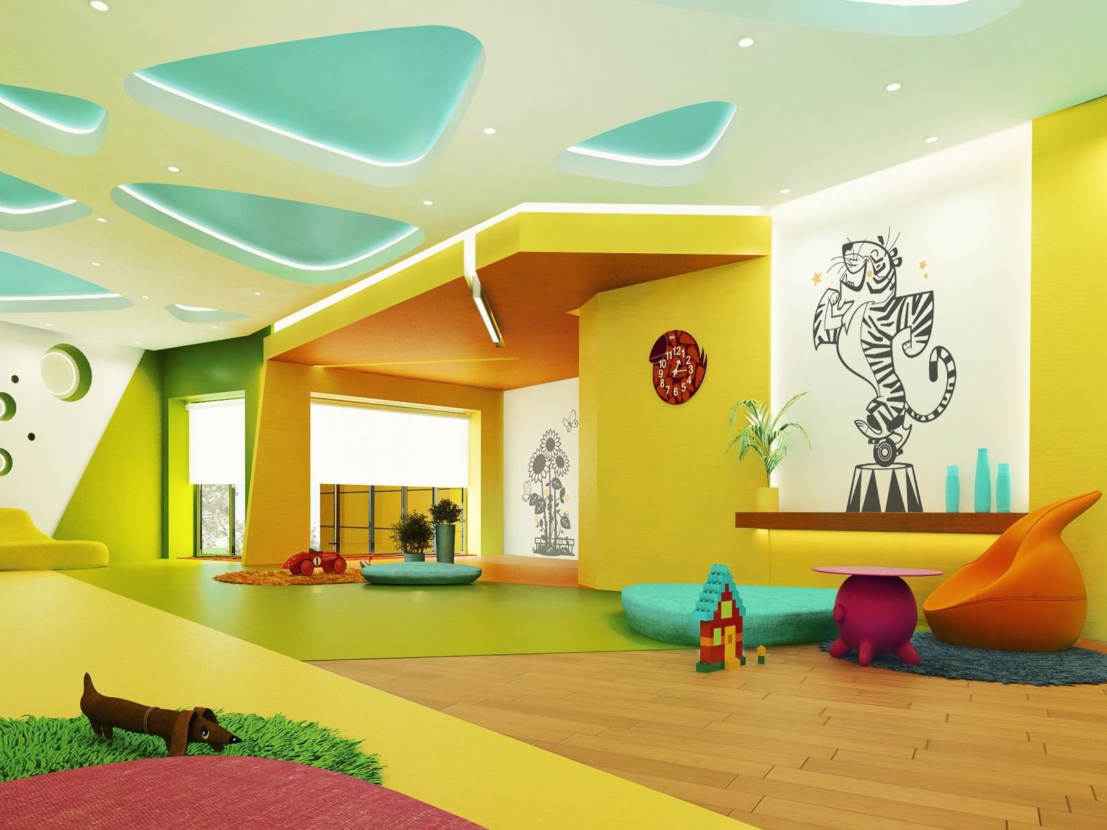 Дизайн интерьера детского сада • Energy-Systems