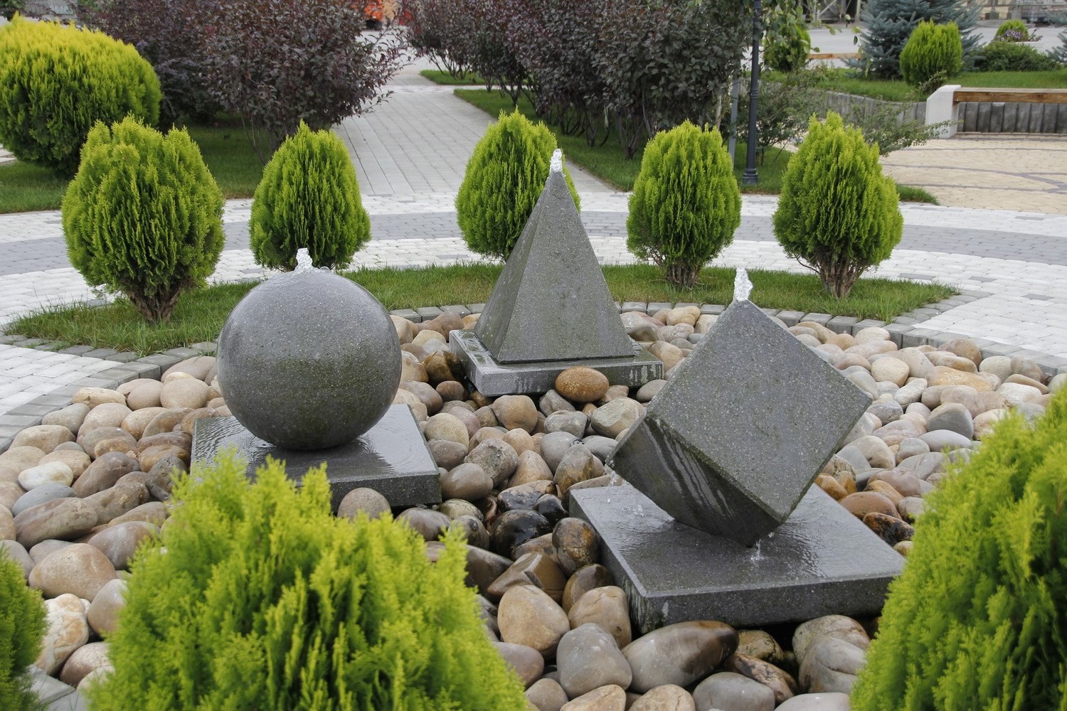 Каменные шары в ландшафтном дизайне (45 фото) - красивые картинки и HD фото