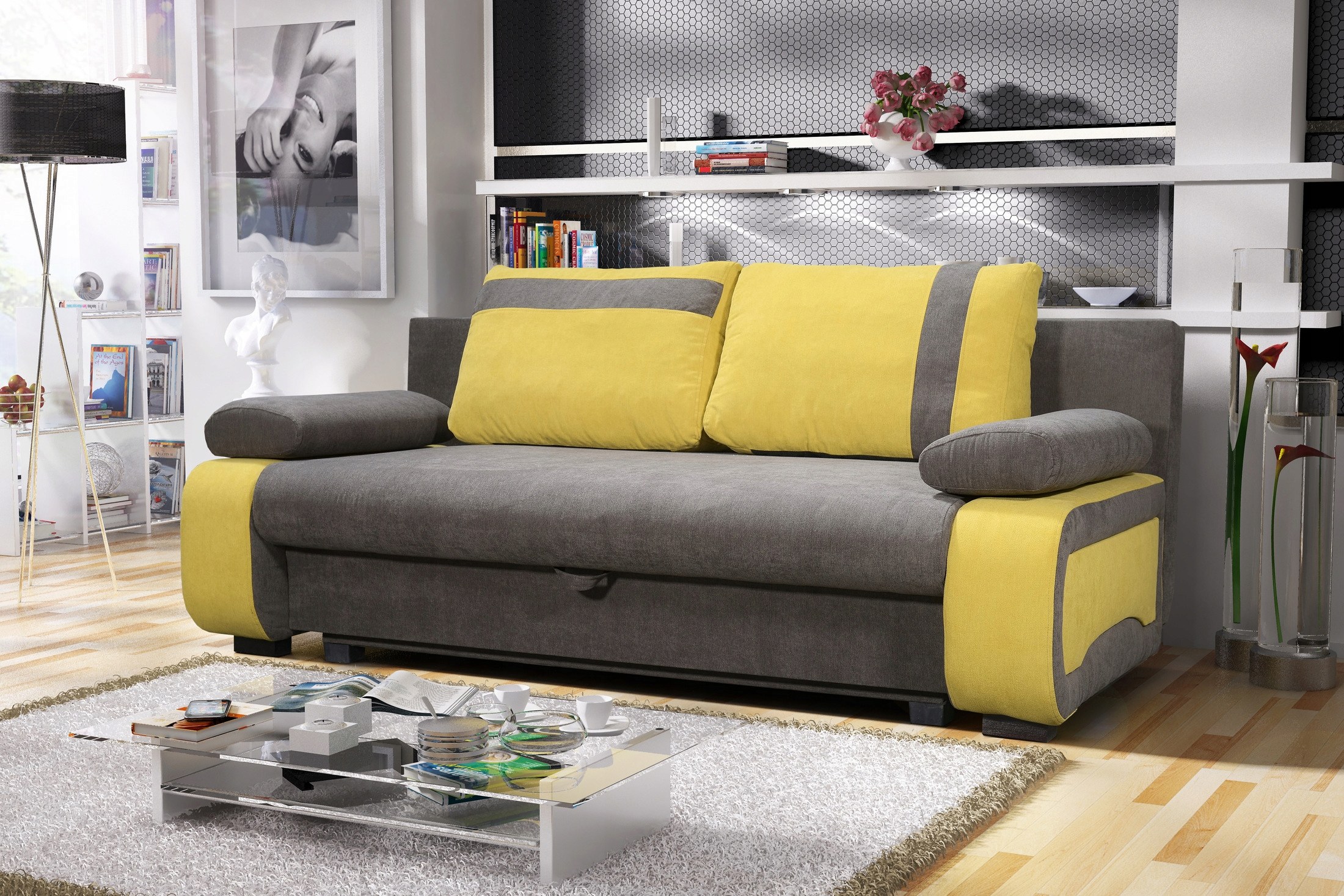 Диваны молодежные современные в интерьере (49 фото) - красивые картинки ...