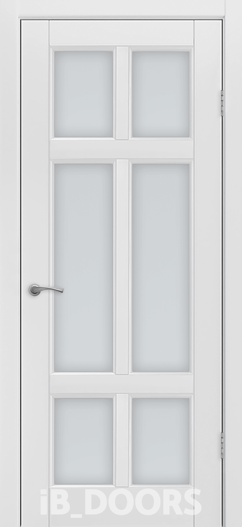 Дверь межкомнатная Турин белая эмаль