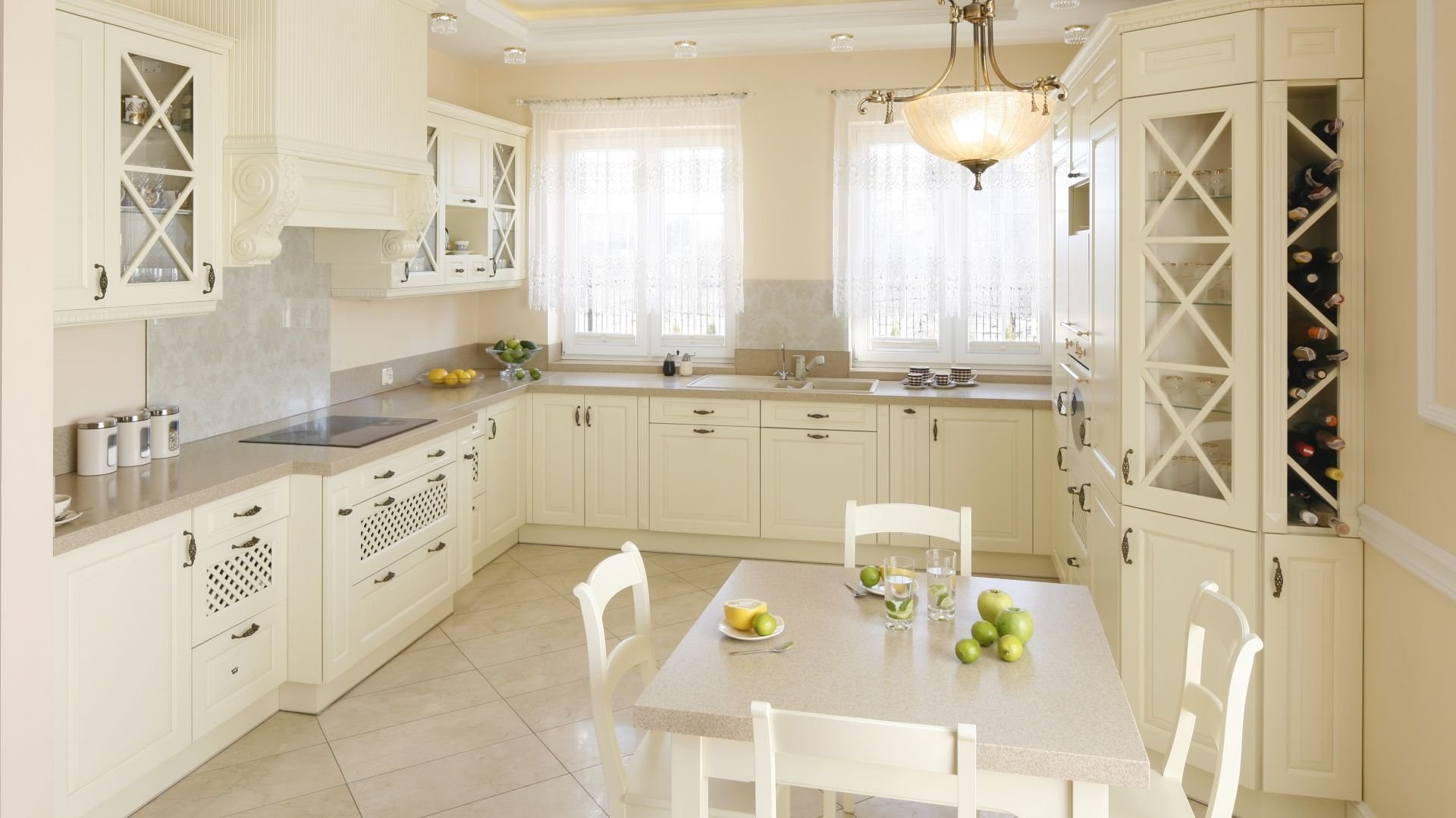 Красивая белая кухня. Белая кухня Неоклассика Slotex 2340. Кухня Неоклассика прямая 4м. Красивый интерьер кухни. Красивая кухня в светлых тонах.