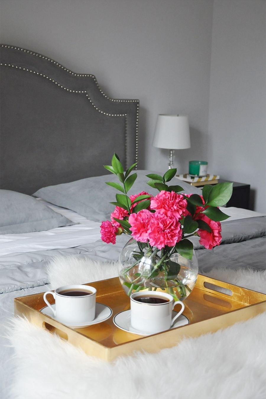 Утренние цветы в постель