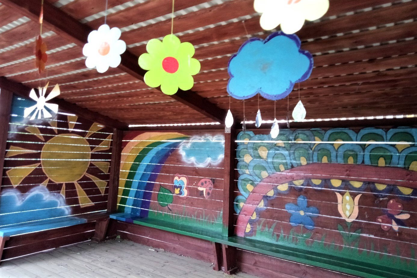Украшение веранды в детском саду летом своими руками | Мой детский сад