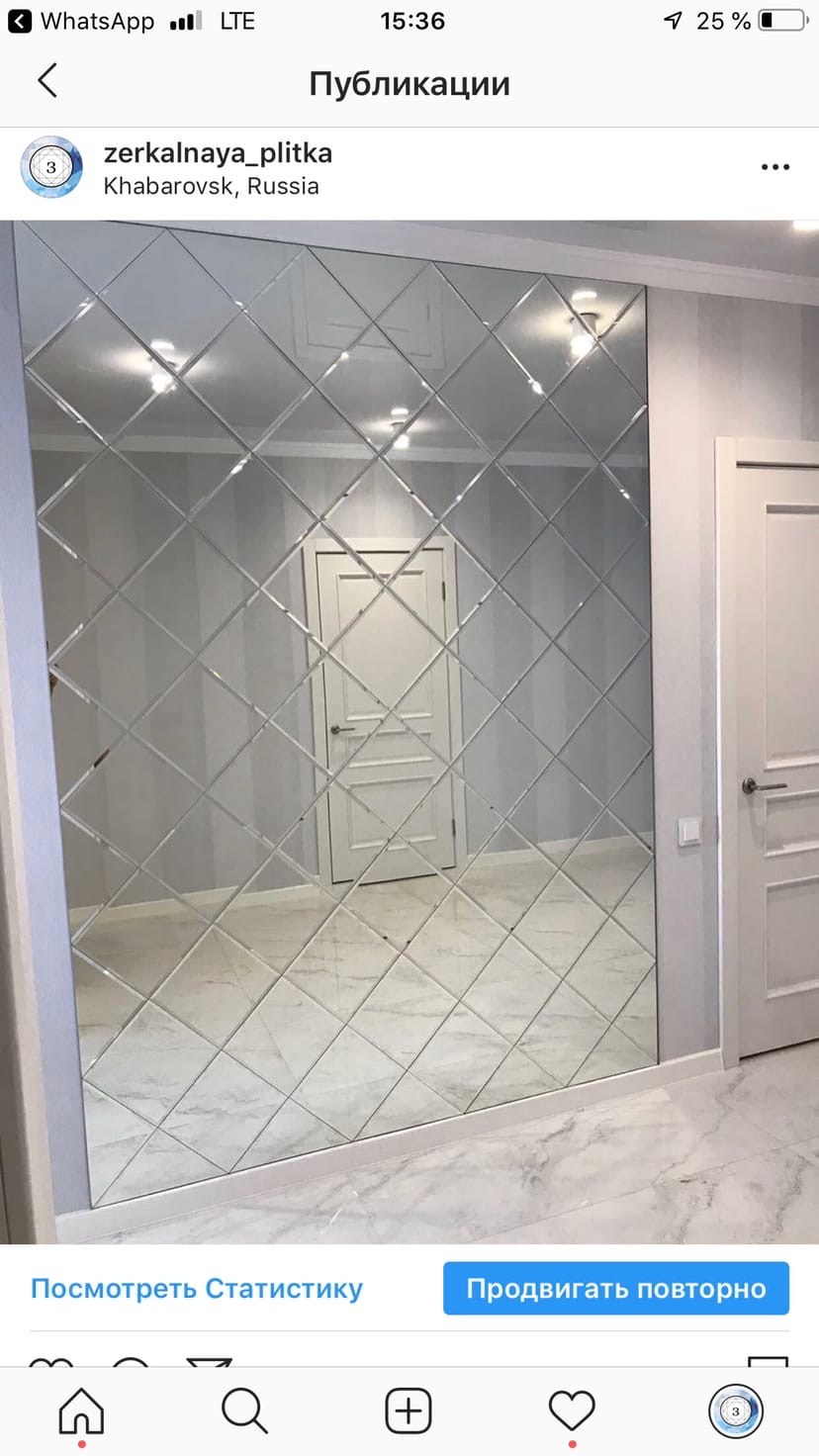 Зеркальное панно Illusion Silver md834sl