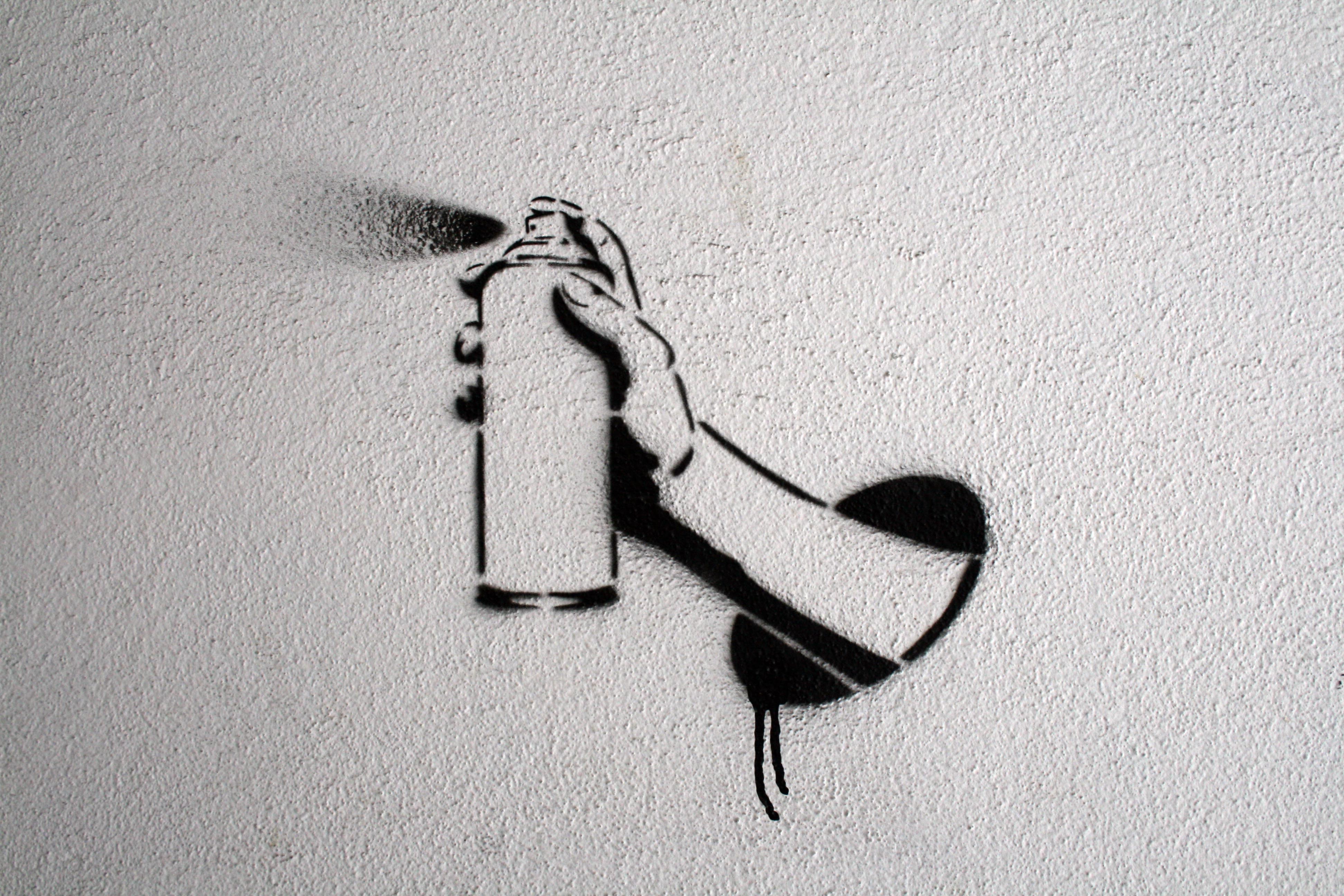 Трафареты граффити на стену