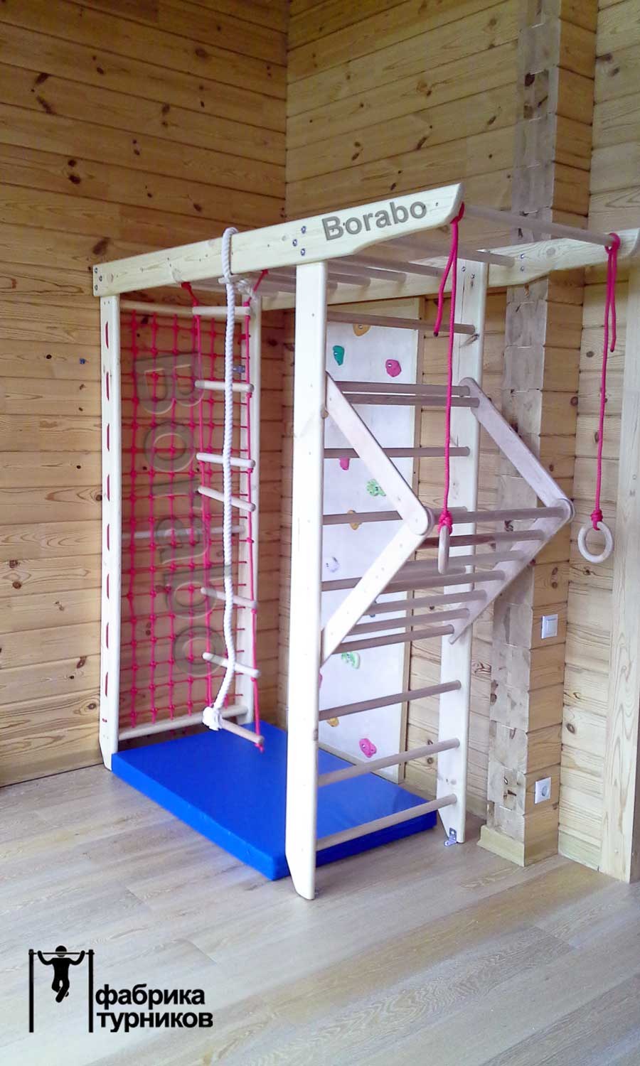 Спортивный уголок в частном доме