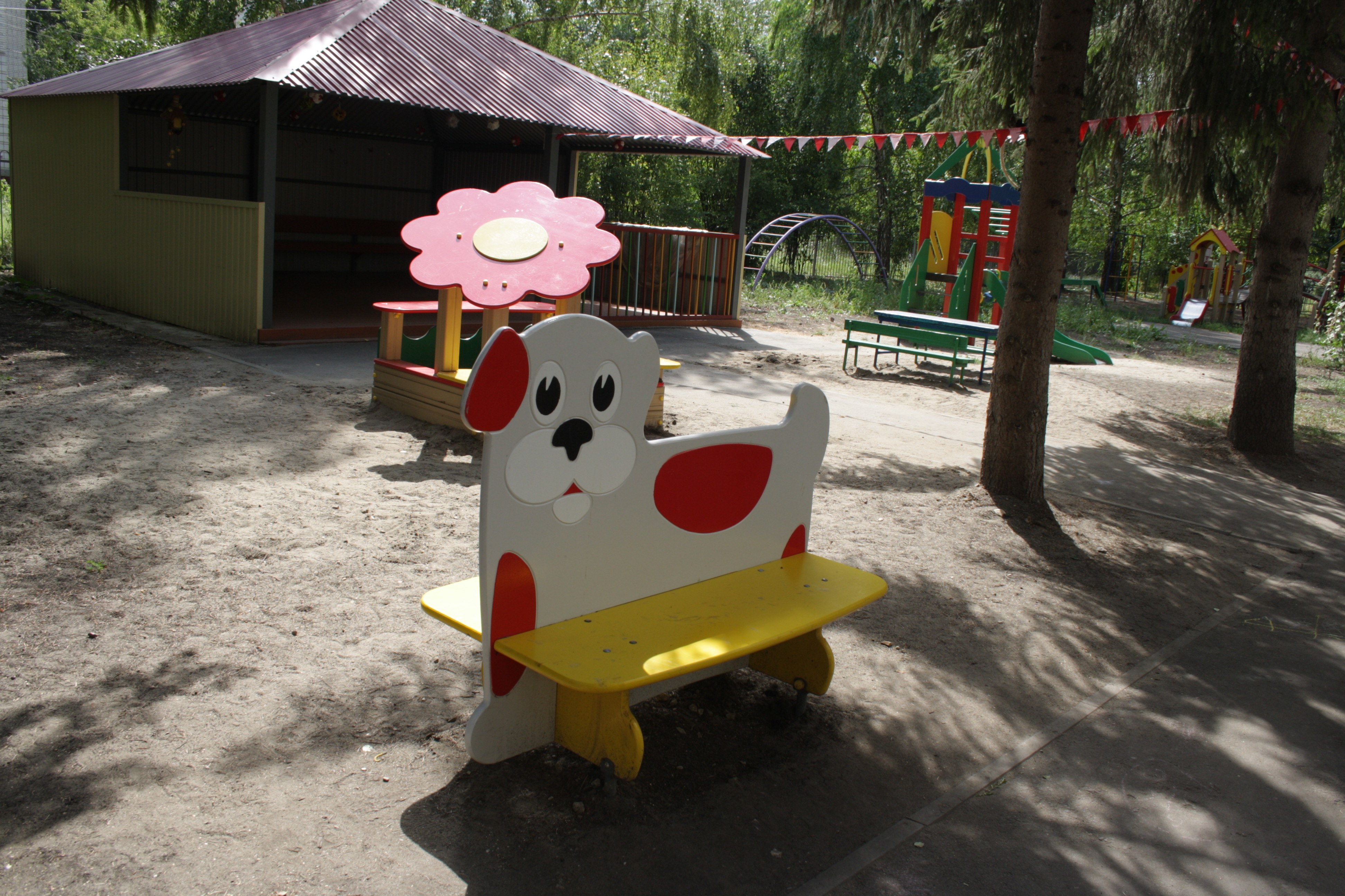 мебель в детский сад на площадку