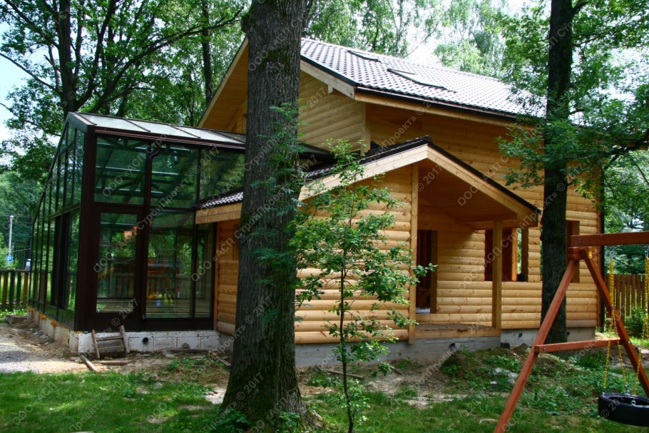 Баня с зимним садом проекты