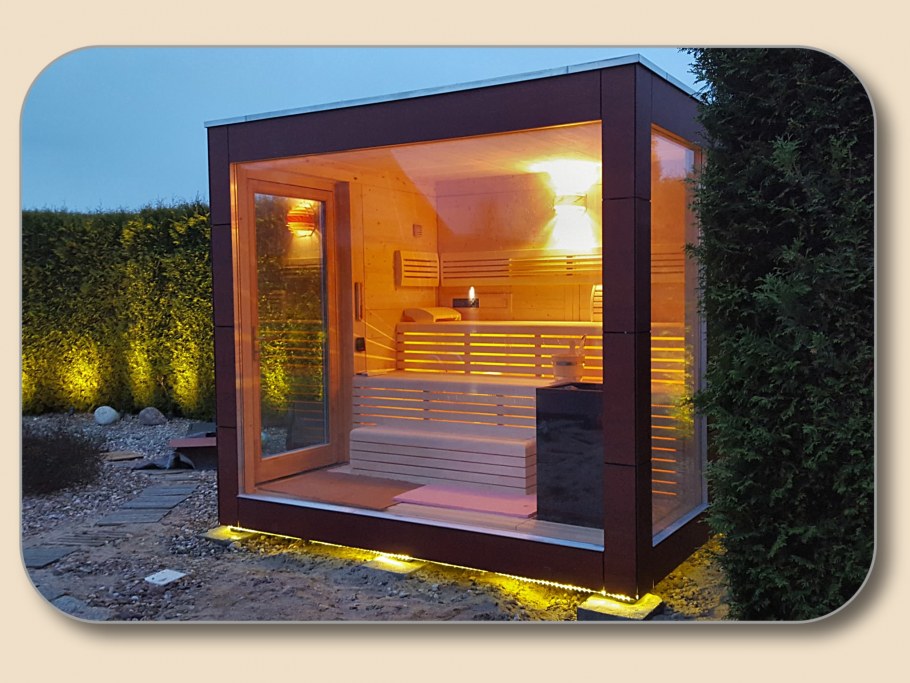 Баня из контейнера