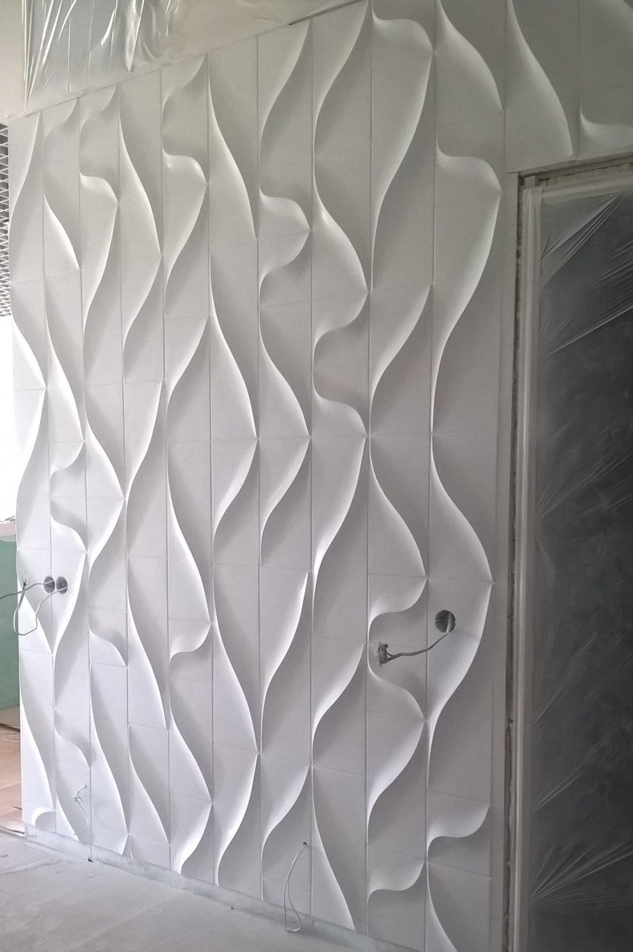 Гипсовые 3d панели Вэрди