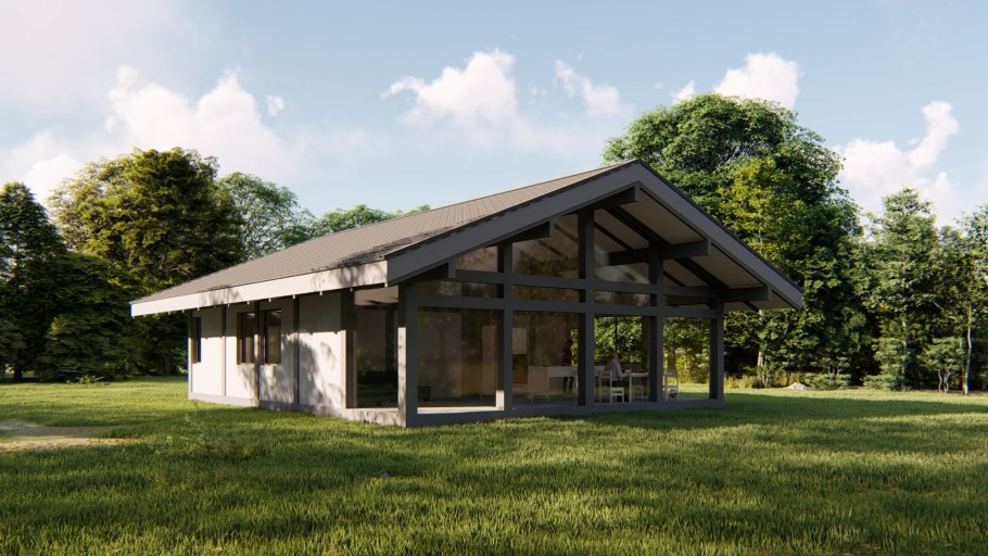 Фахверк 60м2