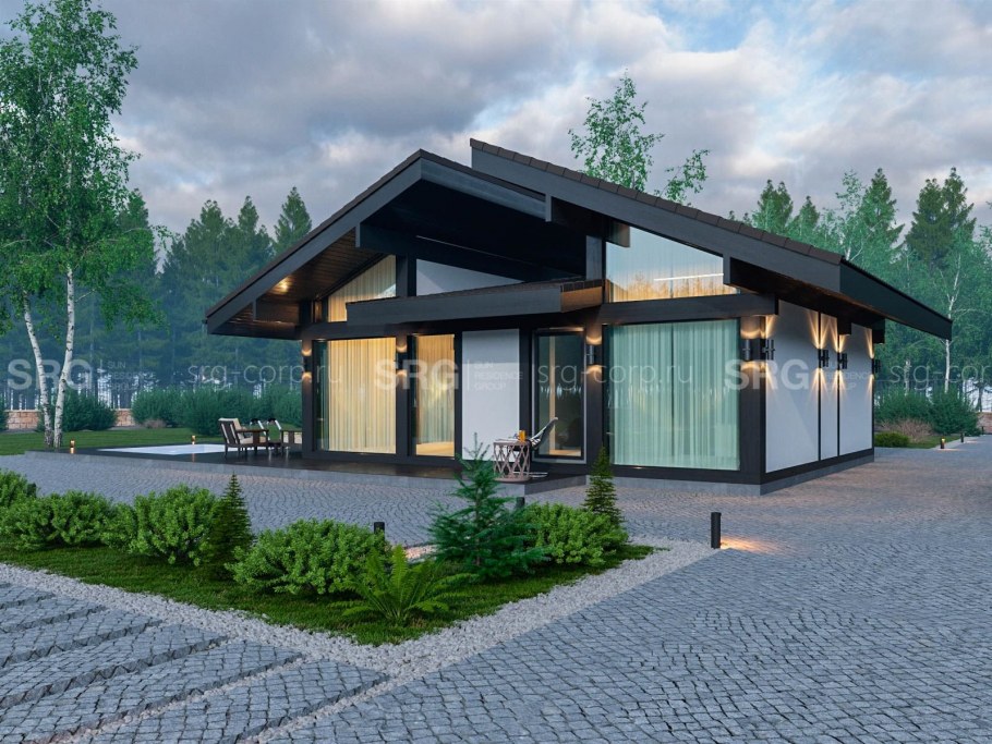 Фахверк 80 м2