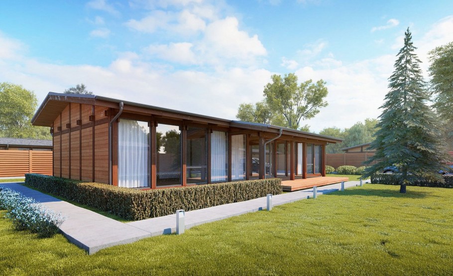 Гуд Вуд одноэтажный дом