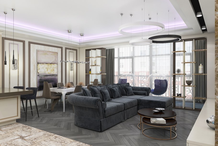 Дизайн проект английский квартал