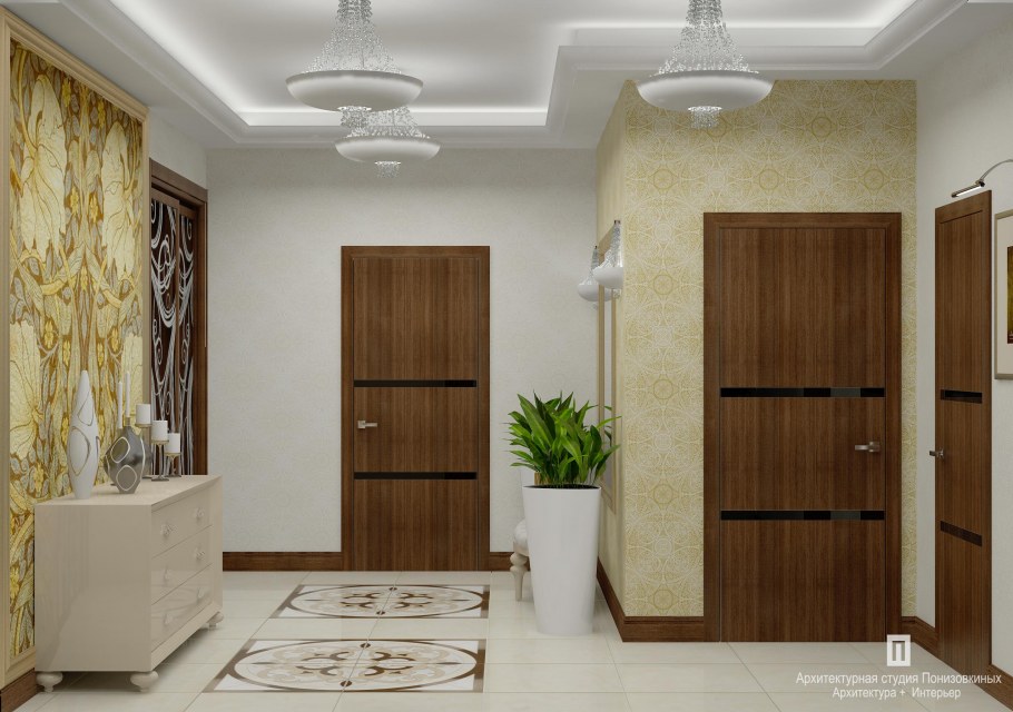 Интерьер прихожей в американском стиле