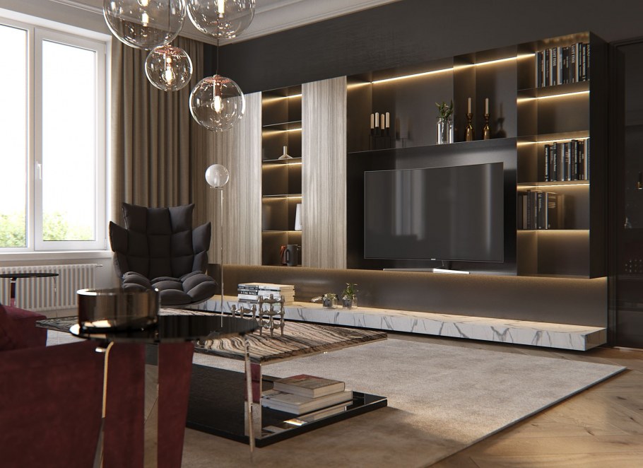 Телевизор в интерьере