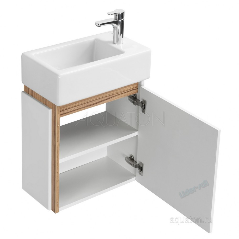 Тумба с раковиной Акватон Эклипс м