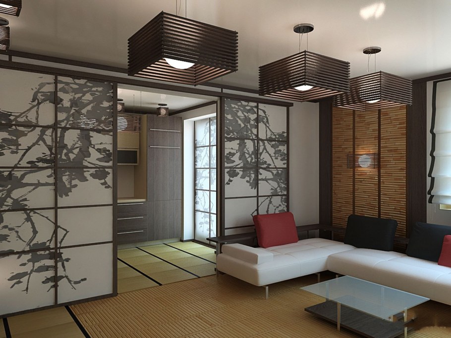 Перегородки в японском стиле