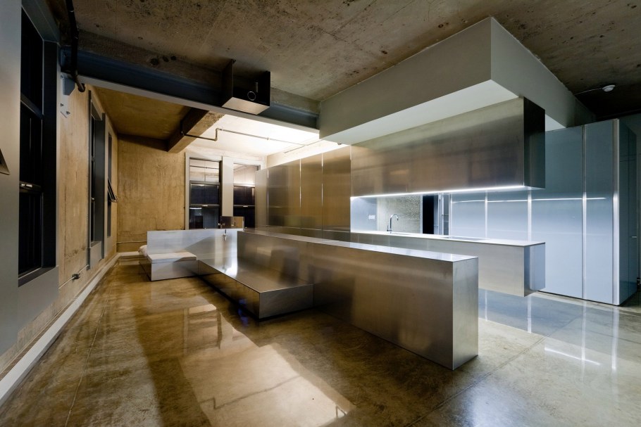 Архитектурный бетон в интерьере