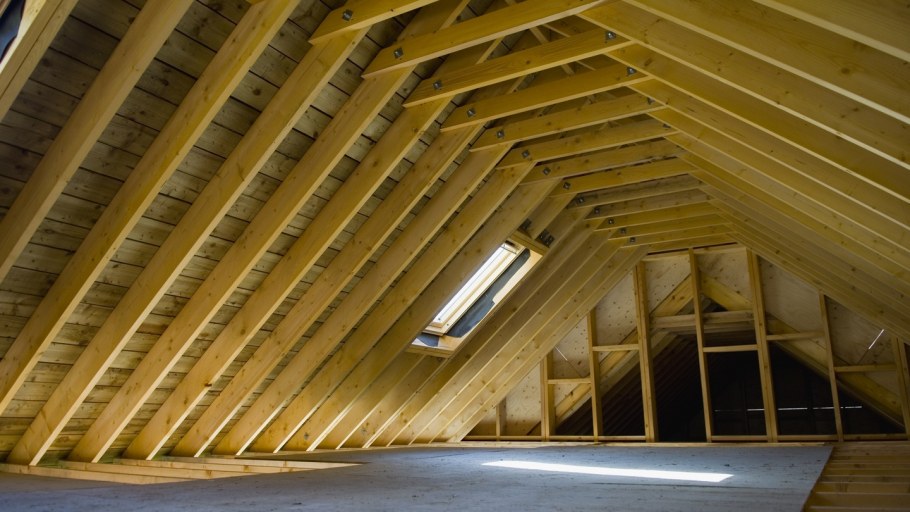 Стропильная система чердака