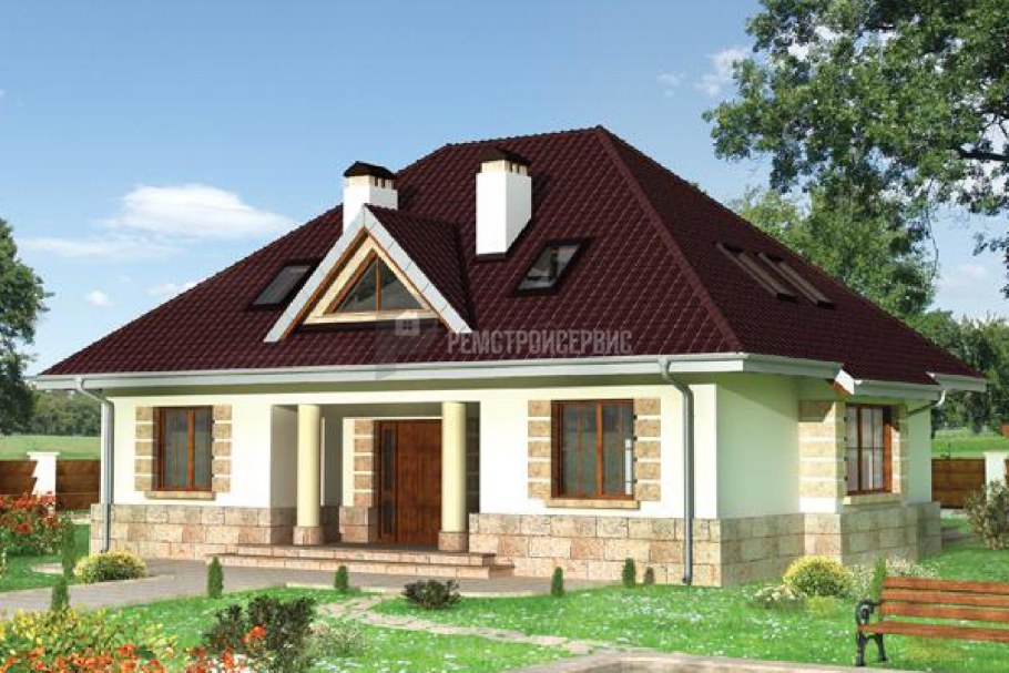 70 Кв и мансардный этаж