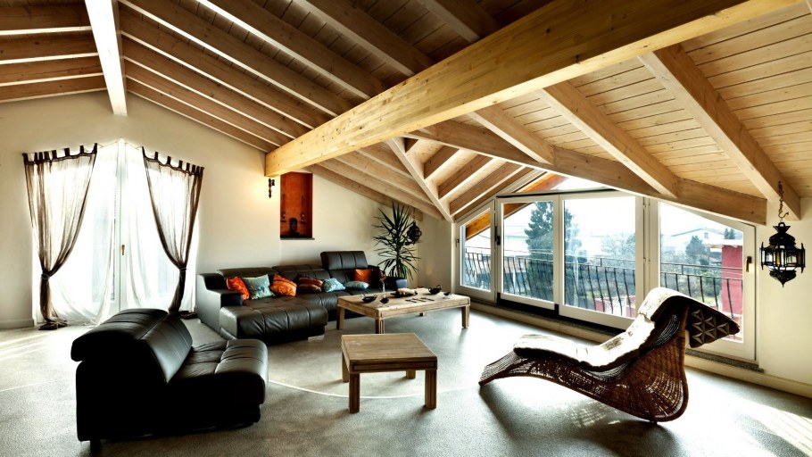 Дом с мансардной крышей проекты