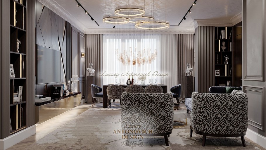 Неоклассика с элементами ар деко