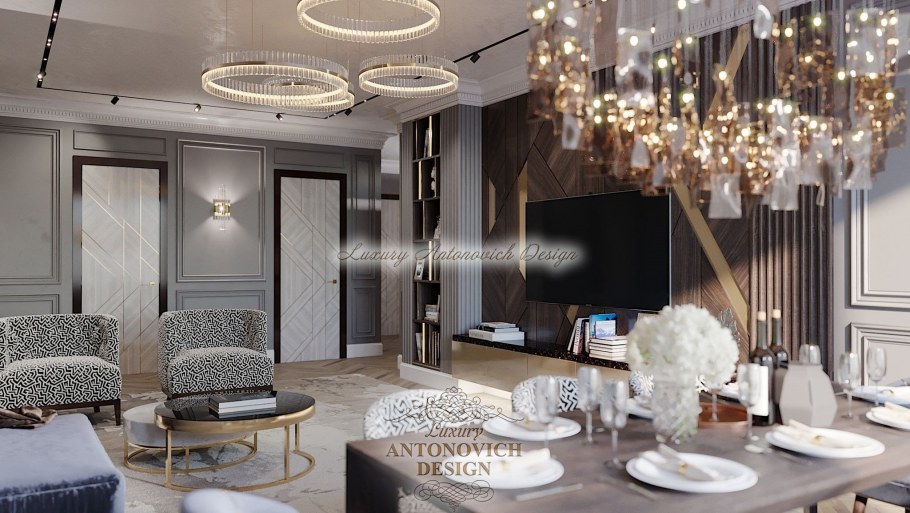 Неоклассика с элементами арт деко