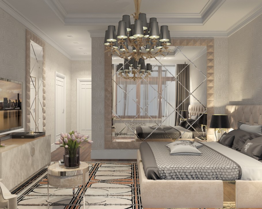 Рояль в интерьере арт деко