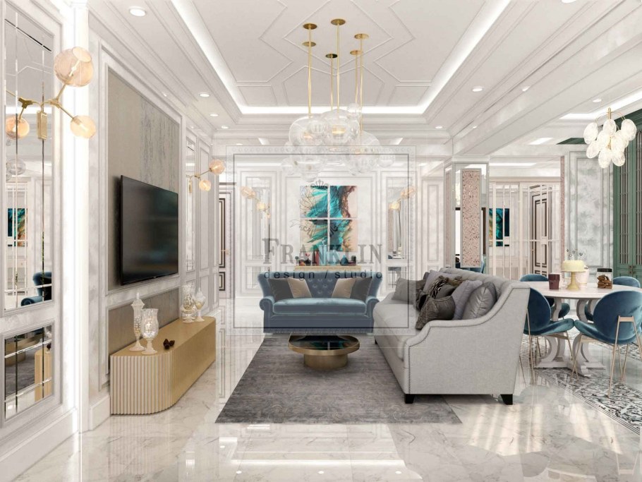 Спальня Неоклассика арт деко