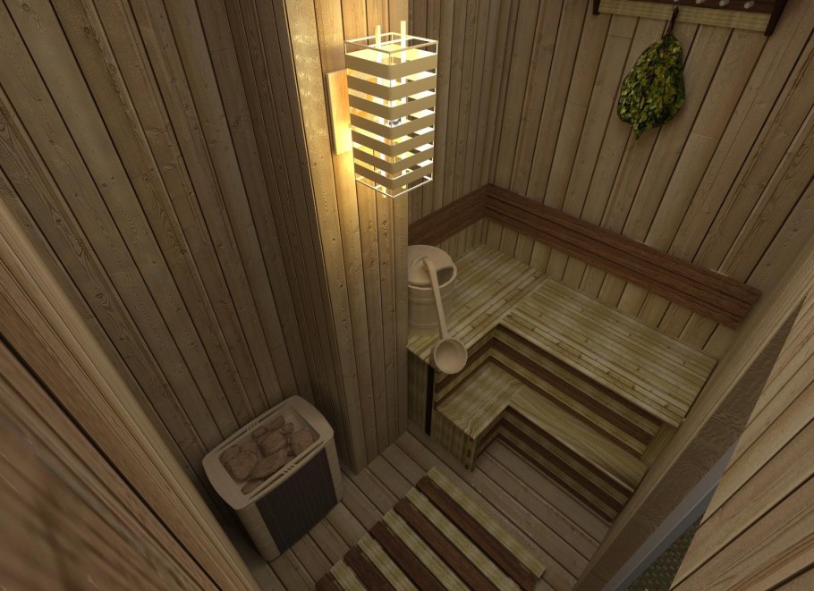 Сауна парилка 2х2