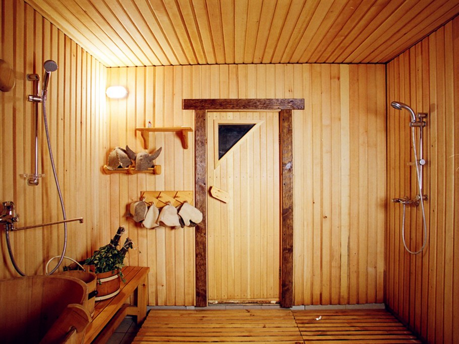 Душевая в бане