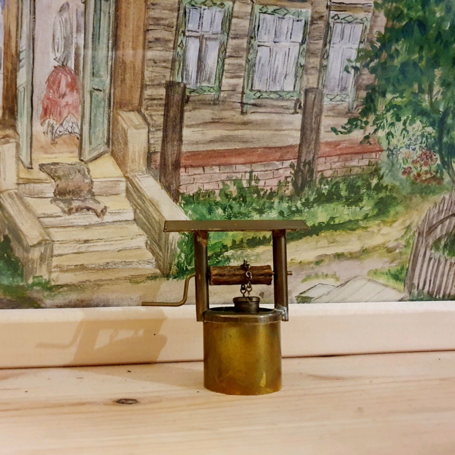 Колодец миниатюра