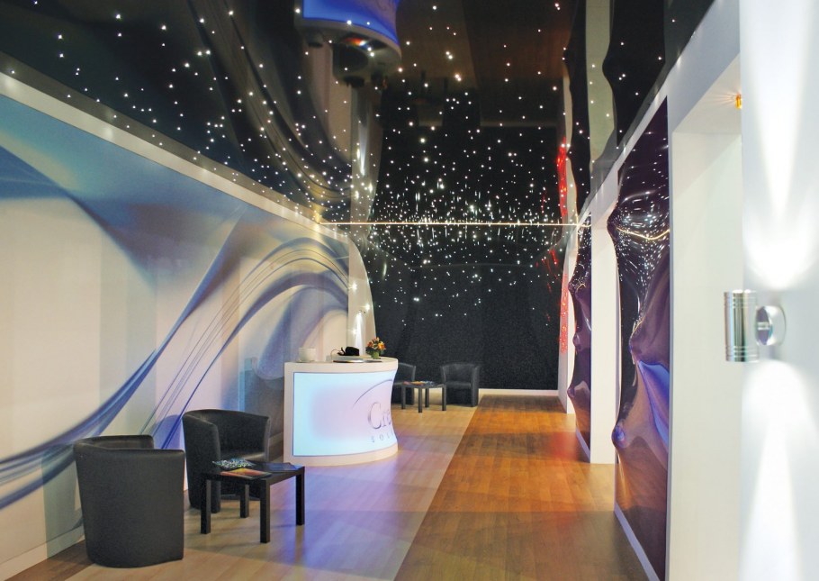 Натяжной потолок звездное небо