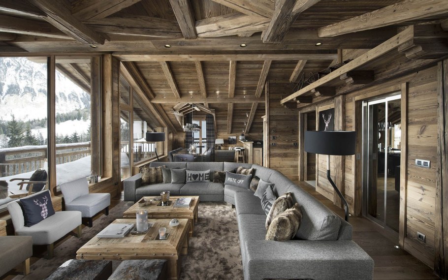 Luxury Chalet Interior Courchevel