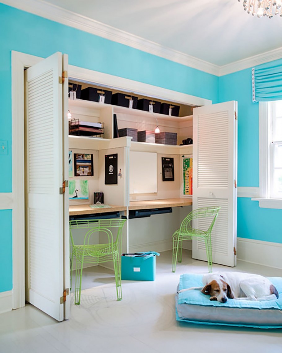 Встроенная мебель в детскую