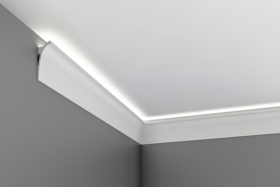 Карниз для скрытого освещения к2, 120х53.