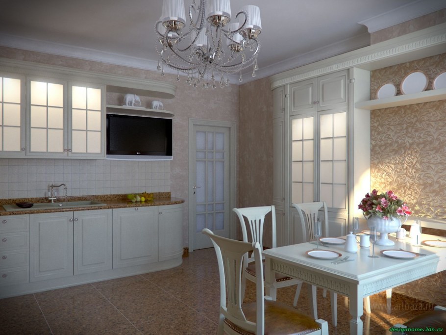Кухня Прованс беж