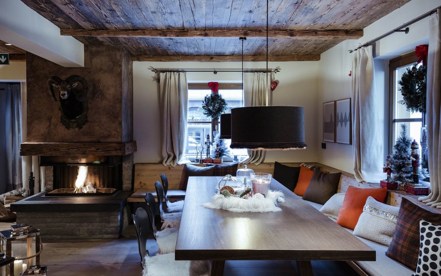 Интерьер в стиле Шале