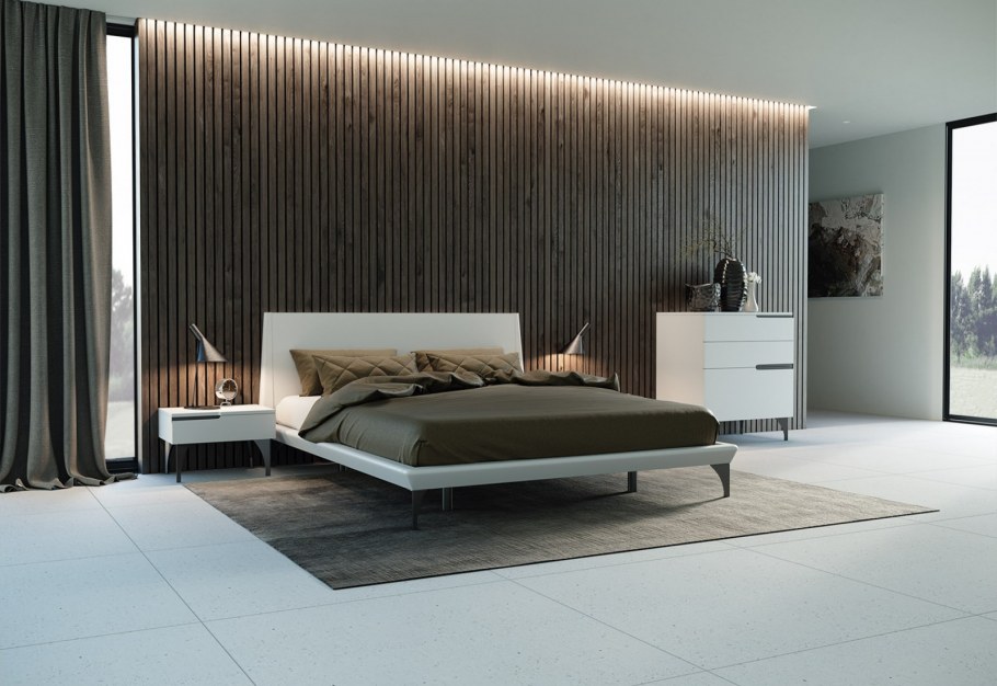 Кровать в современном стиле