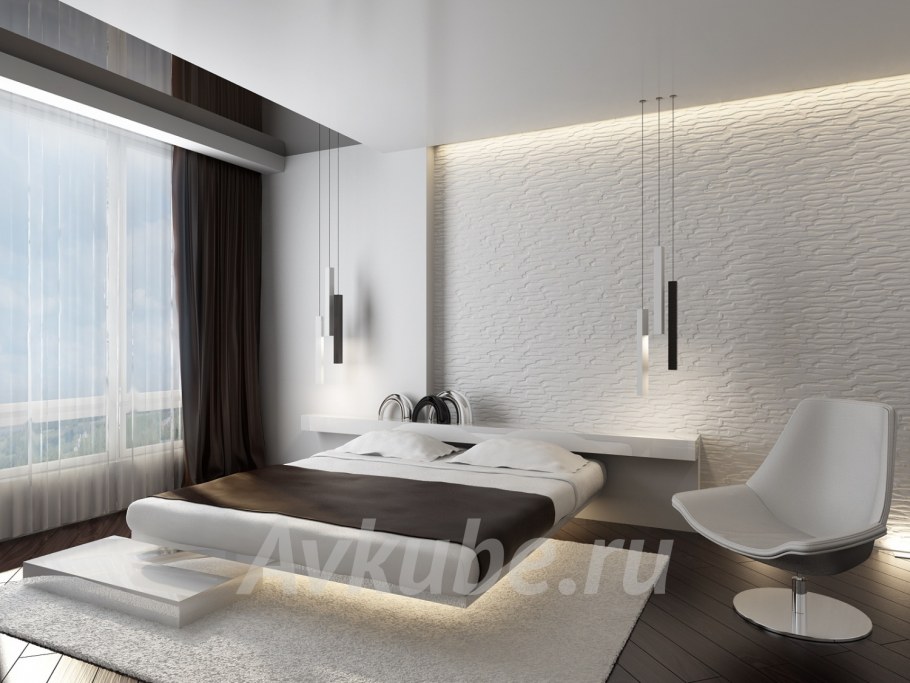 Дизайнерская спальня Минимализм