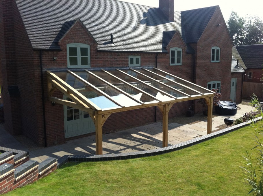 Крыша веранды