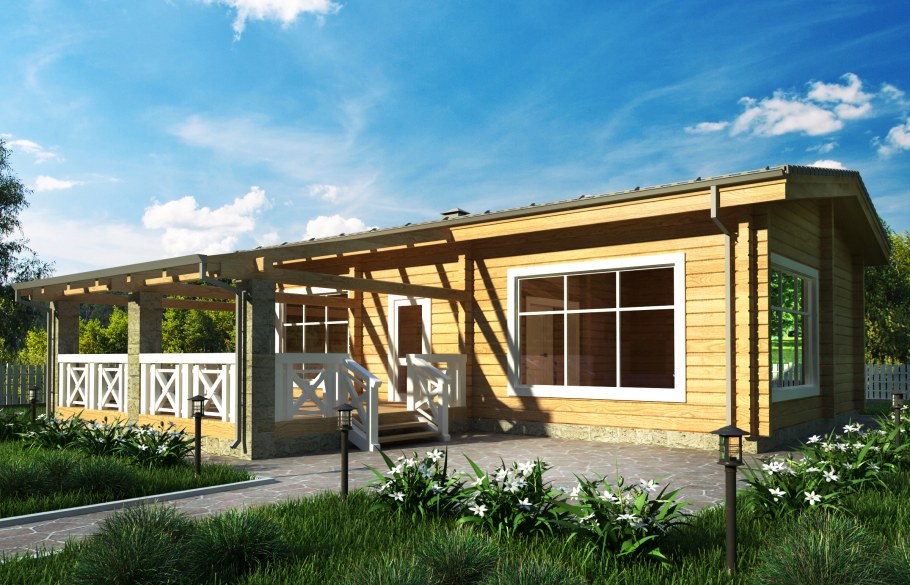 Пристройка веранды к дому