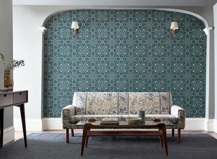 Обои Morris Pure Morris North Trellis