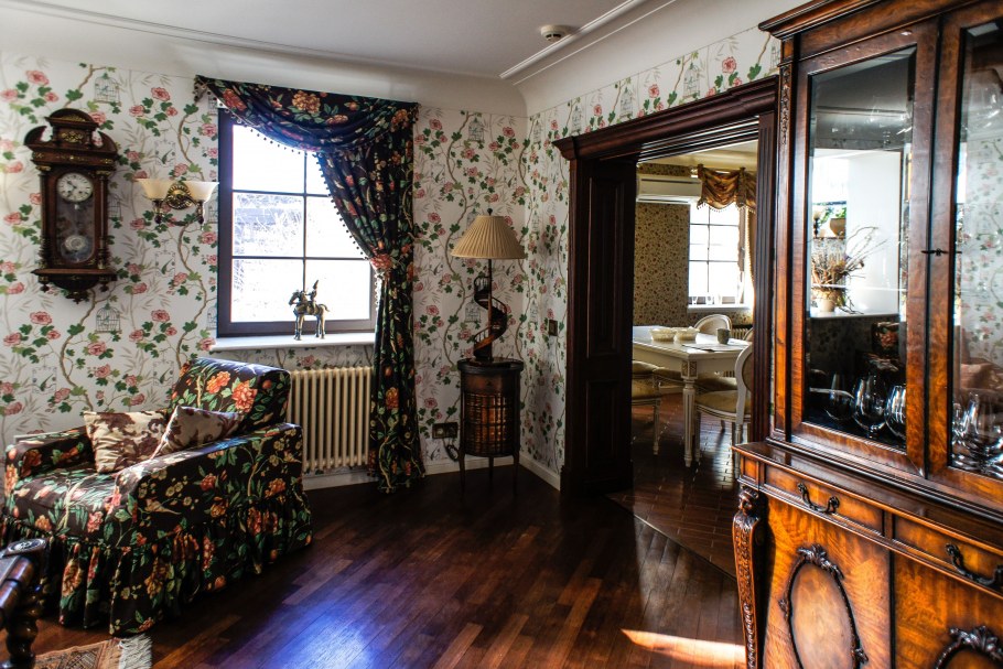 Обои Вильям Моррис в интерьере