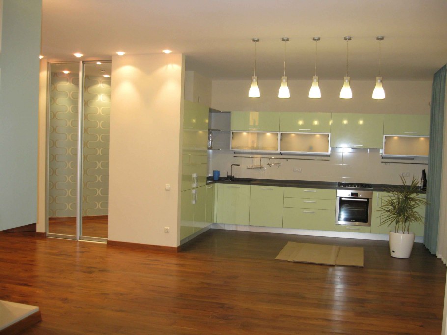 Отделка кухни без мебели