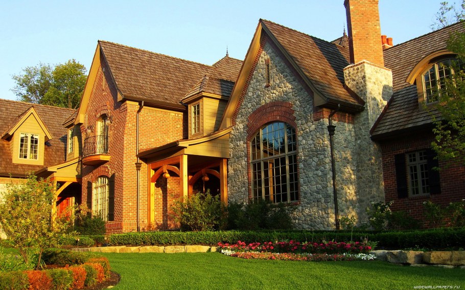 Красивые коттеджи