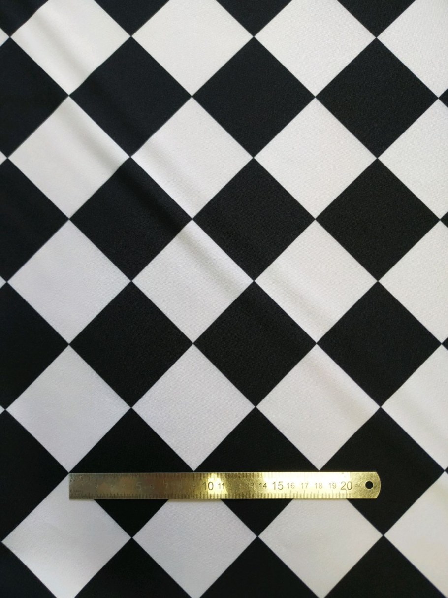 Ткань шахматная клетка